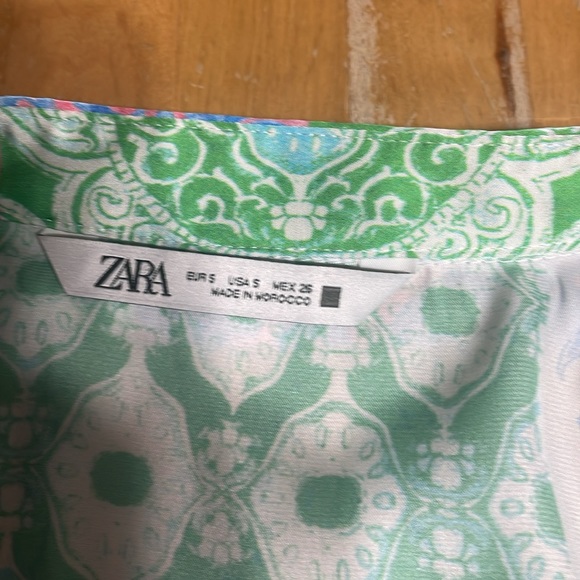 Women’s Zara button down hippie top - Picture 4 of 8